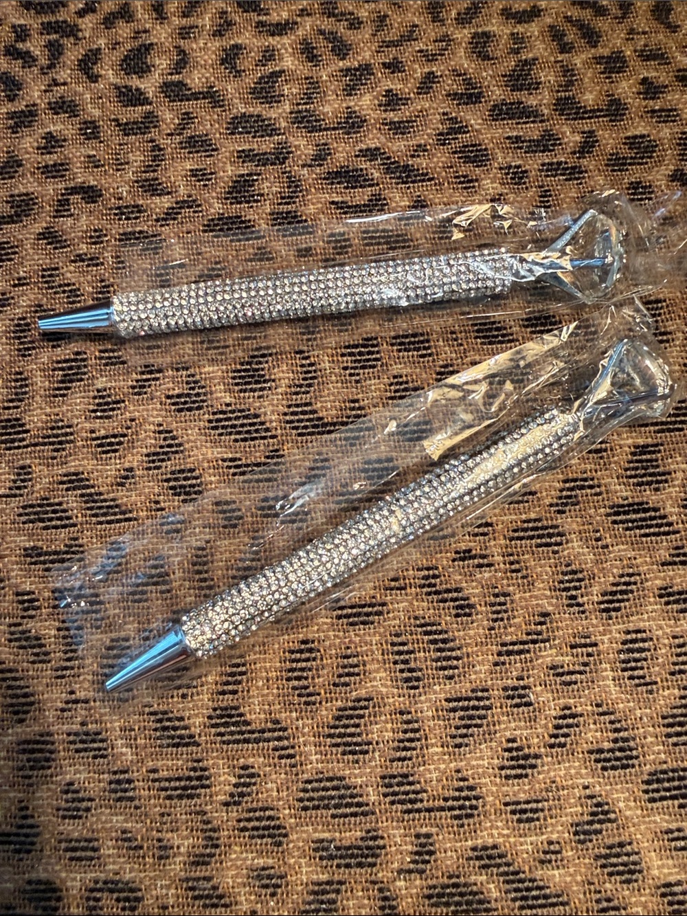 Rhinestone Crystal Ballpoint Pens - Pack of 2